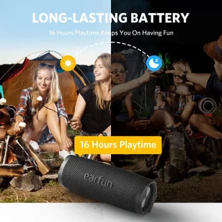 EarFun UBOOM Slim Bluetooth Speaker Zwart