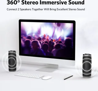 EarFun UBOOM Slim Bluetooth Speaker Zwart