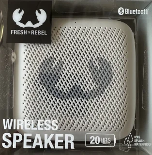 Fresh ‘n Rebel Bits ‘n Bites Draadloze Bluetooth Speaker Ice Grey
