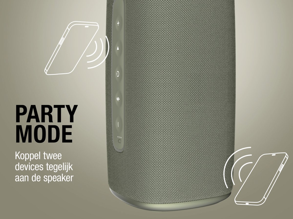 Fresh 'n Rebel BOLD L2 Bluetooth speaker Dried Green