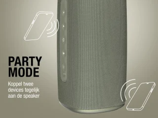 Fresh 'n Rebel BOLD L2 Bluetooth speaker Dried Green