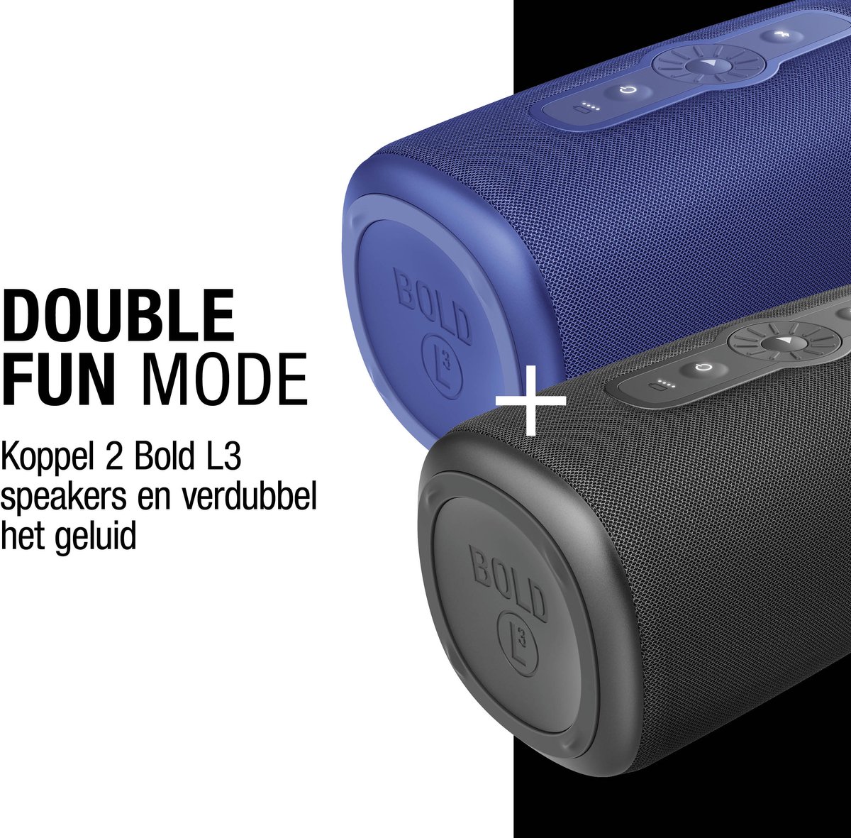 Fresh 'n Rebel Bold L3 Bluetooth speaker Storm Grey