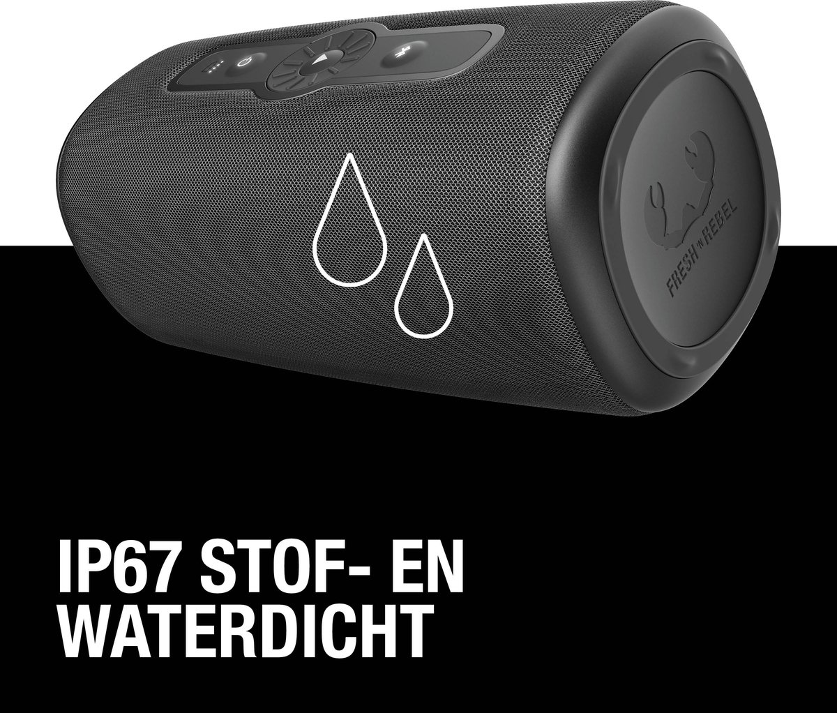 Fresh 'n Rebel Bold L3 Bluetooth speaker Storm Grey