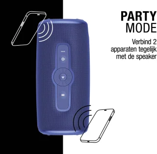 Fresh 'n Rebel Bold L3 Bluetooth speaker True Blue