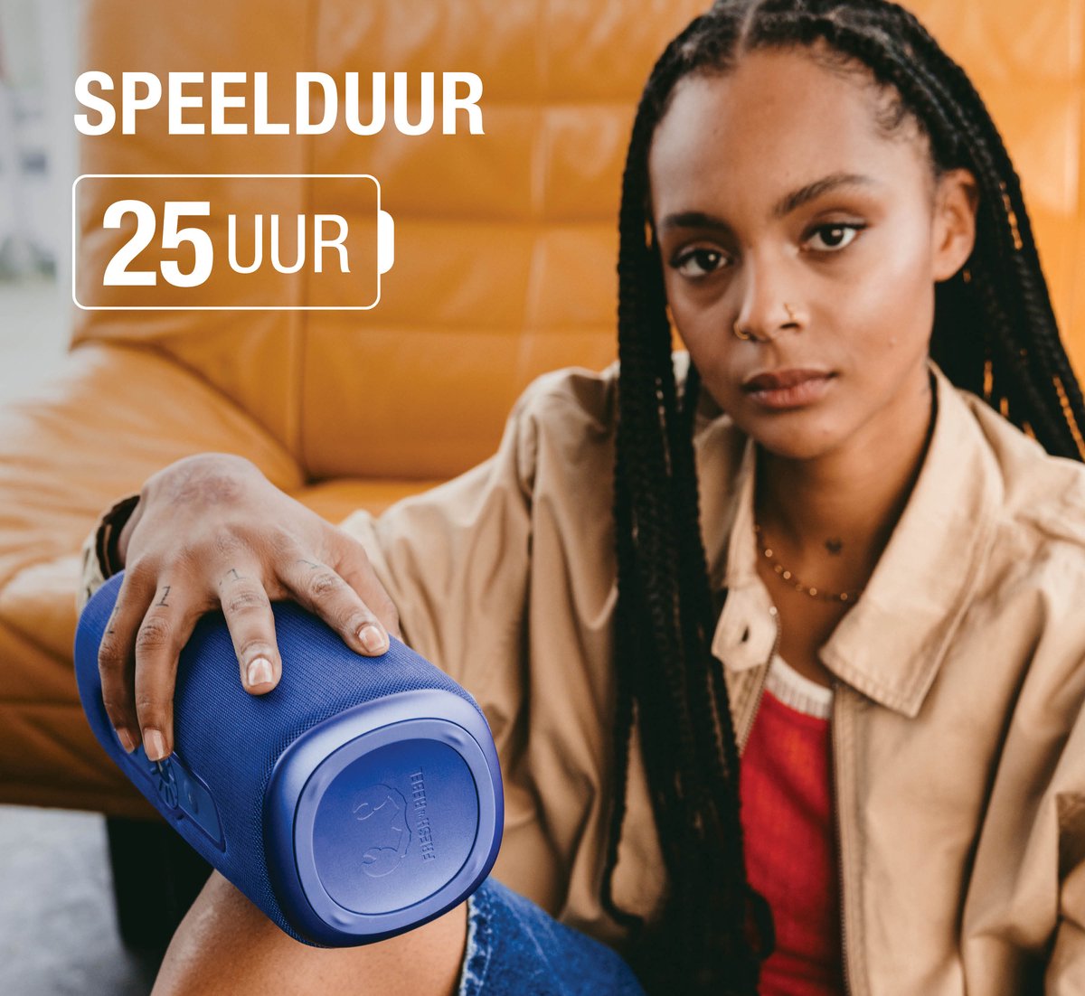 Wat vinden we goed aan de Fresh 'n Rebel Bold L3 Waterdichte Bluetooth Speaker Ice Grey