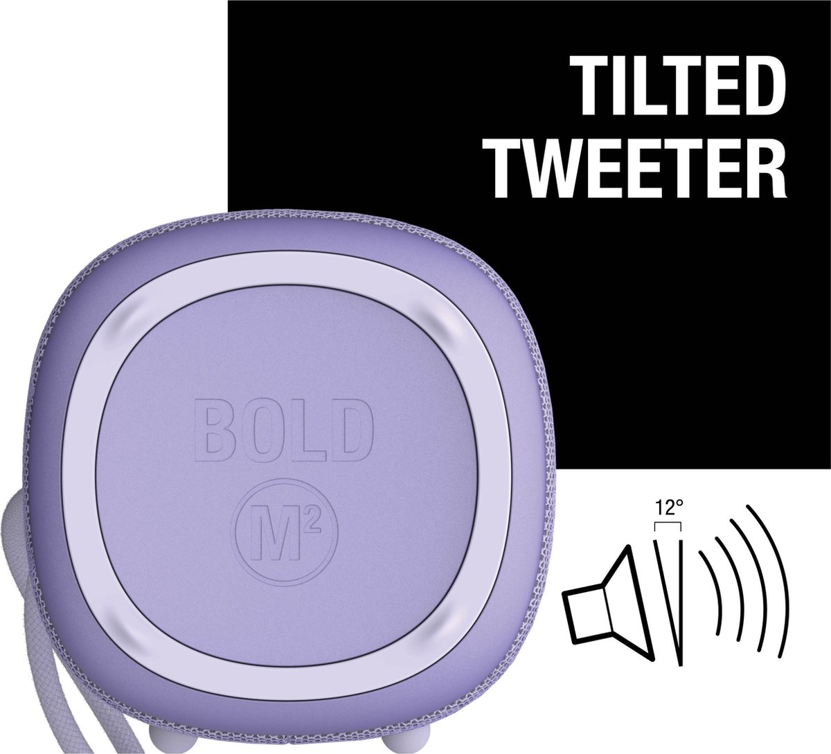 Fresh 'n Rebel Bold M2 Bluetooth Speaker Dreamy Lilac