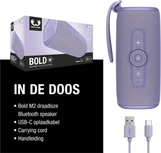 Fresh 'n Rebel Bold M2 Bluetooth Speaker Dreamy Lilac
