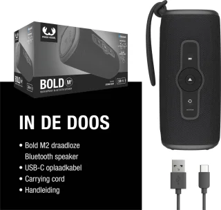 Fresh 'n Rebel Bold M2 Bluetooth speaker Storm Grey