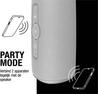 Fresh 'n Rebel Bold M2 Draagbare Bluetooth Speaker Ice Grey