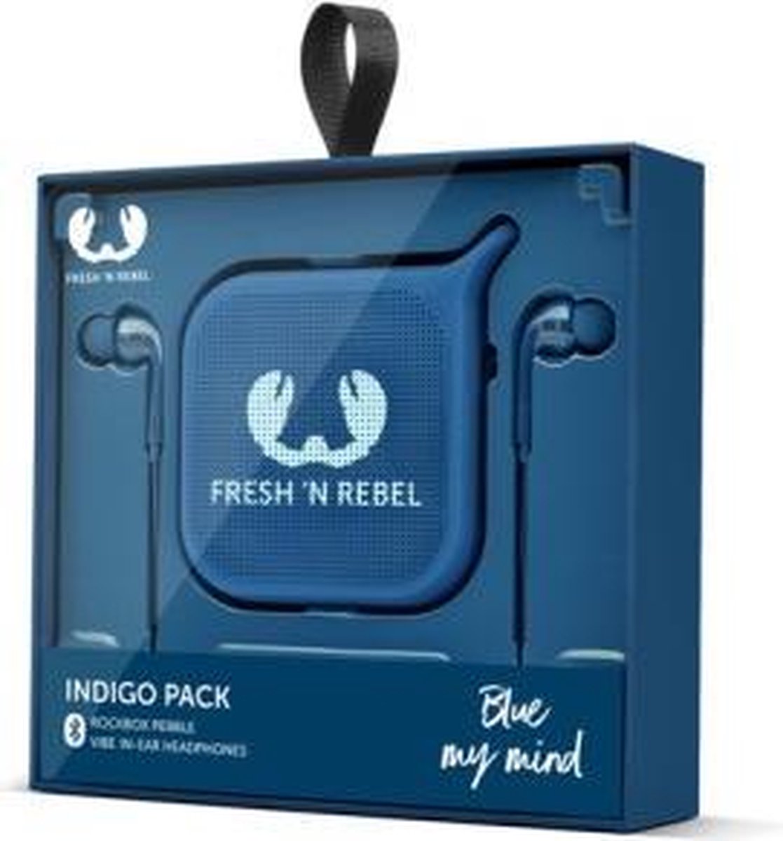 Fresh 'n Rebel Pebble Bluetooth Speaker Blauw