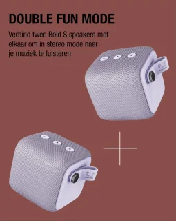 Fresh ‘n Rebel Rockbox Bold S Bluetooth Speaker Dreamy Lilac