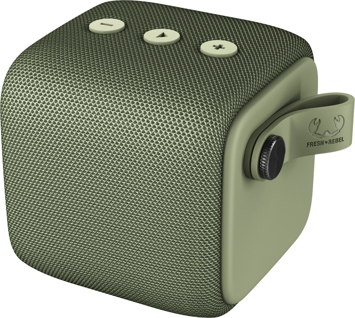 De Fresh 'n Rebel Rockbox Bold S Bluetooth speaker Dried Green in één oogopslag