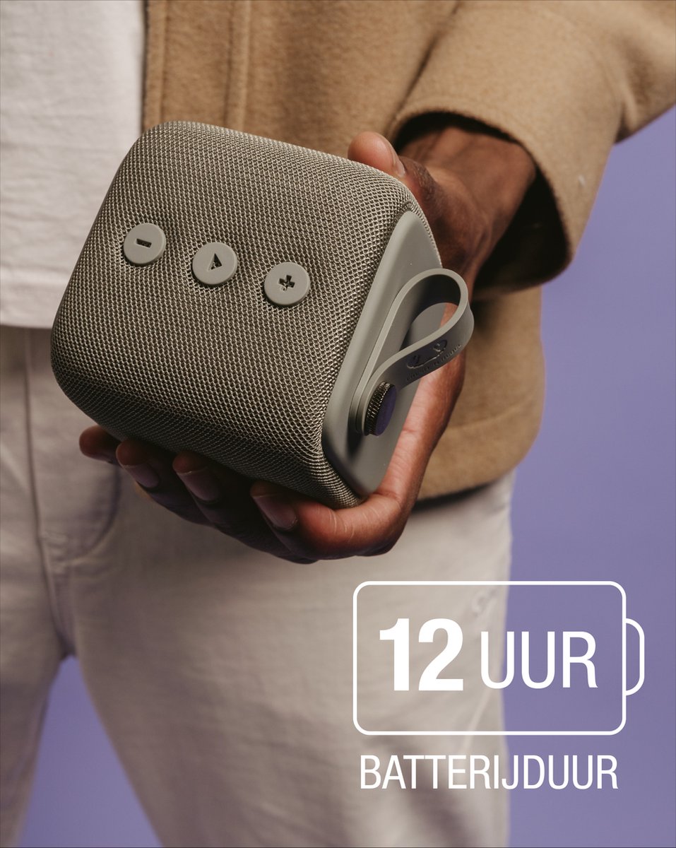 Wat vinden we goed aan de Fresh 'n Rebel Rockbox Bold S Bluetooth speaker Dried Green