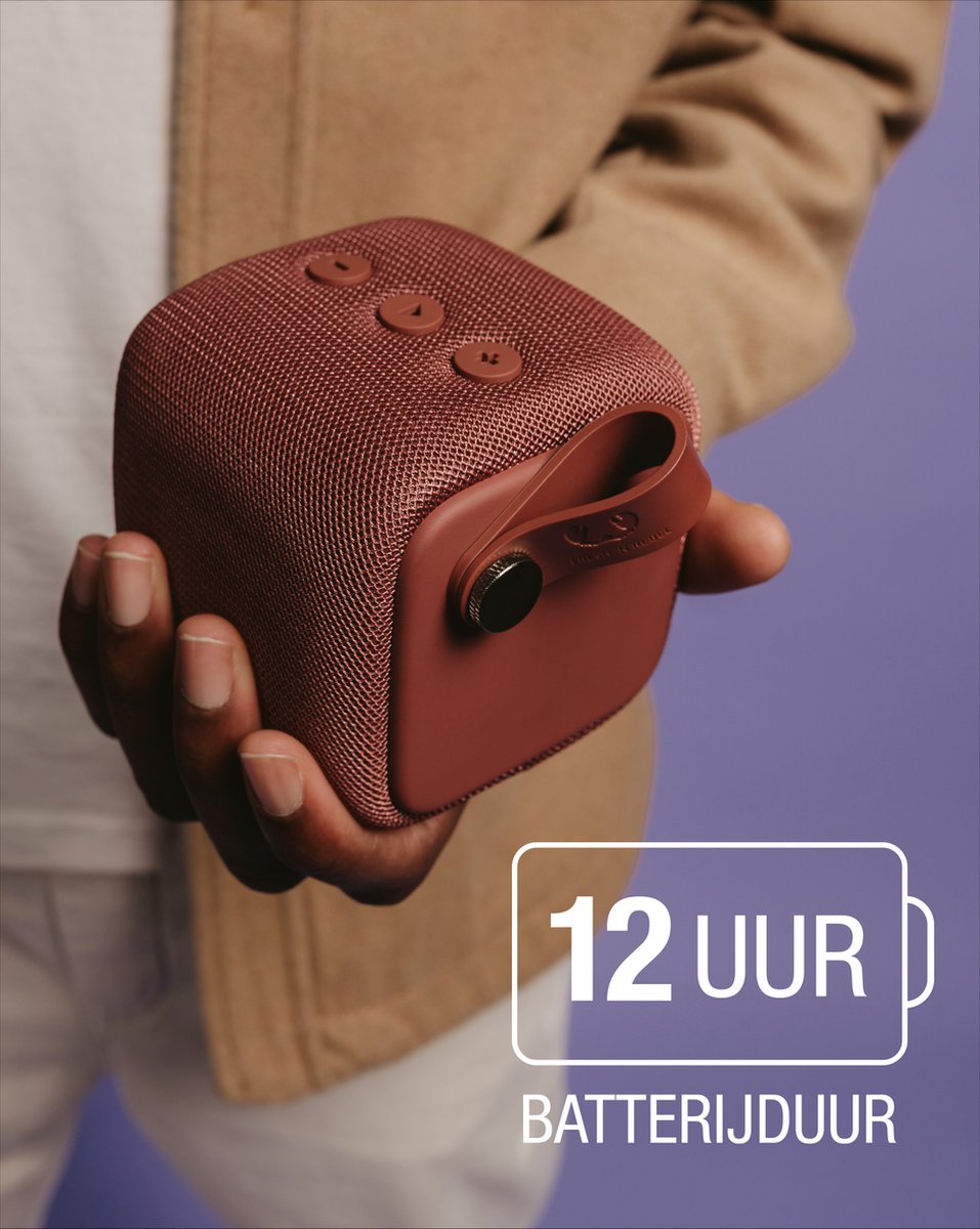 Fresh ‘n Rebel Rockbox Bold S Bluetooth speaker Safari Red