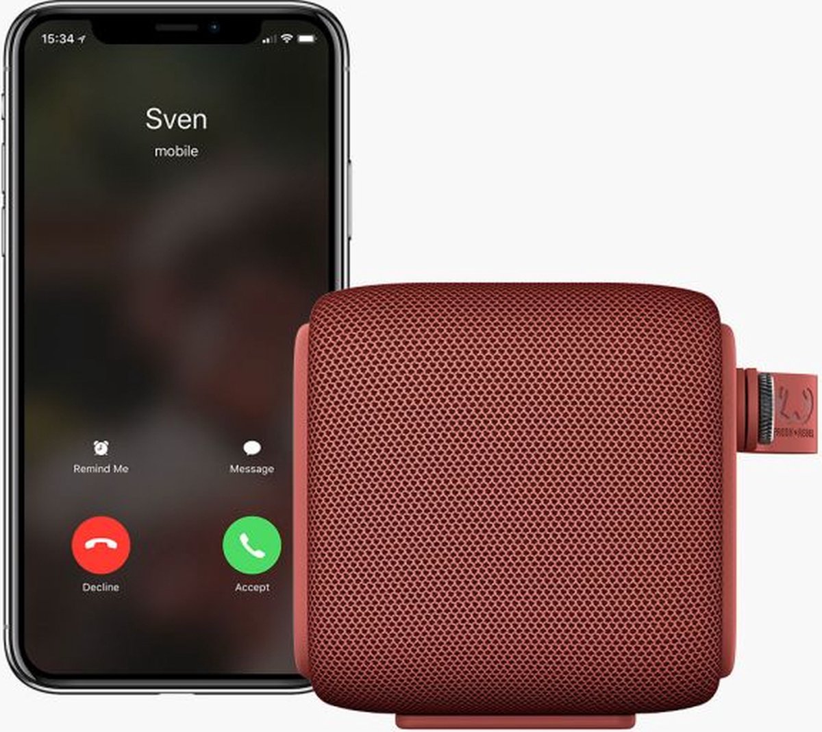 Fresh ‘n Rebel Rockbox Bold S Bluetooth speaker Safari Red