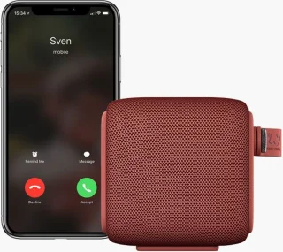 Fresh ‘n Rebel Rockbox Bold S Bluetooth speaker Safari Red