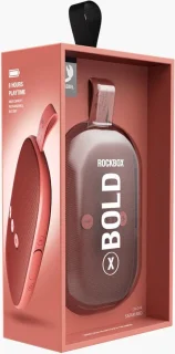 Fresh 'n Rebel Rockbox Bold X Bluetooth Speaker Safari Red