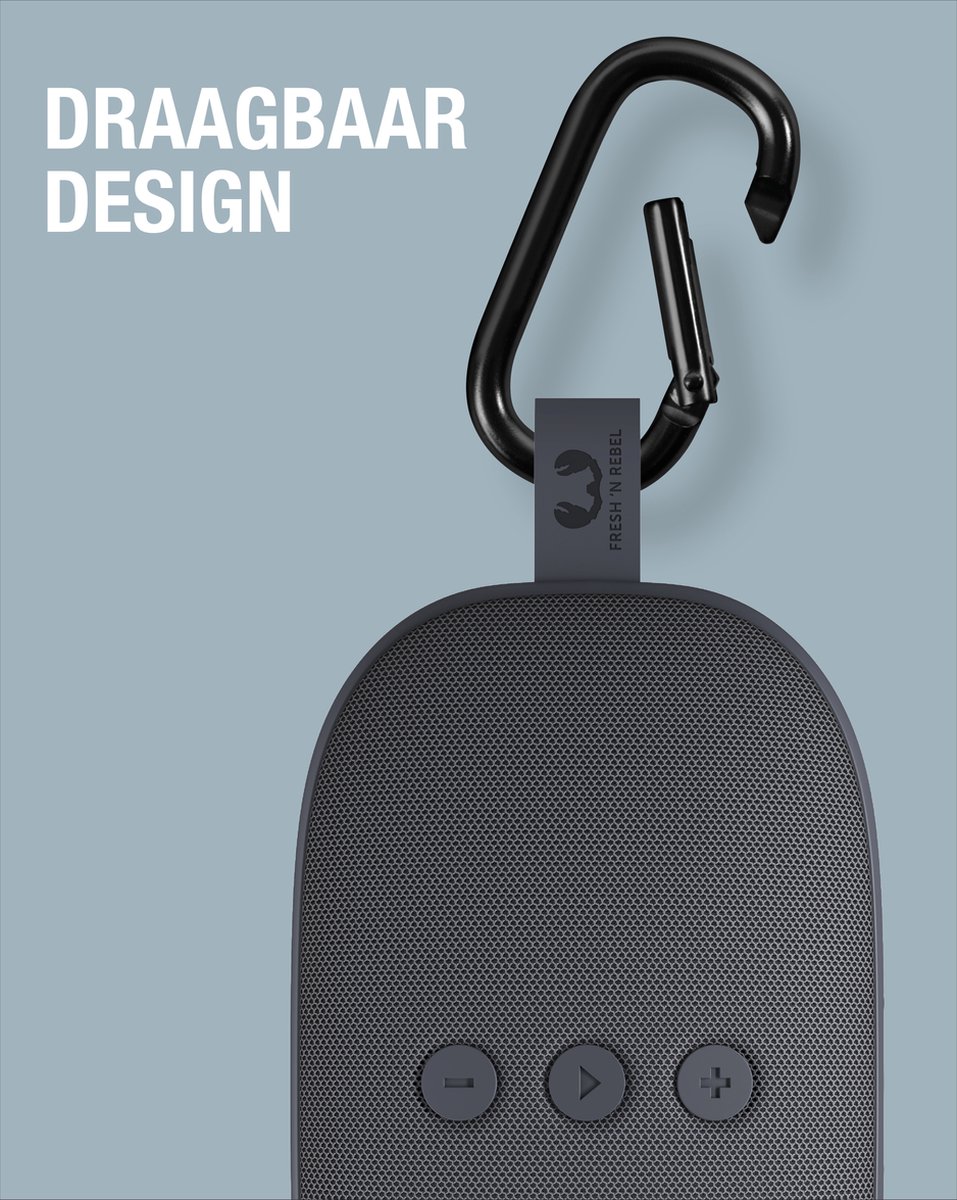 Fresh ‘n Rebel Rockbox Bold X Bluetooth speaker Storm Grey