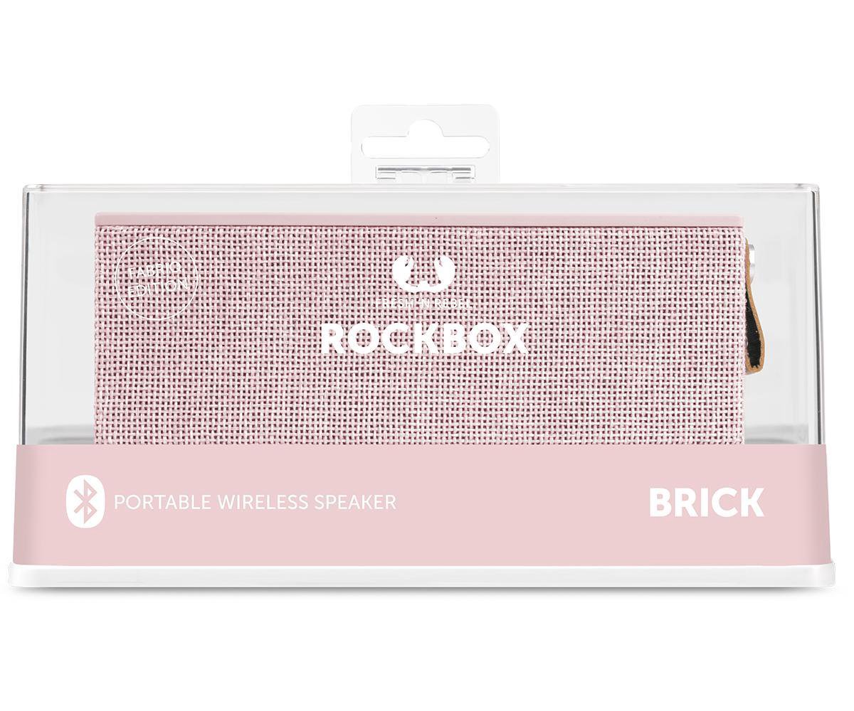 Fresh 'n Rebel Rockbox Brick Fabriq Bluetooth Speaker Roze