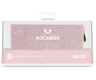 Fresh 'n Rebel Rockbox Brick Fabriq Bluetooth Speaker Roze