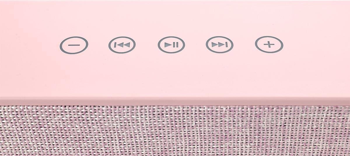 Fresh 'n Rebel Rockbox Brick Fabriq Bluetooth Speaker Roze