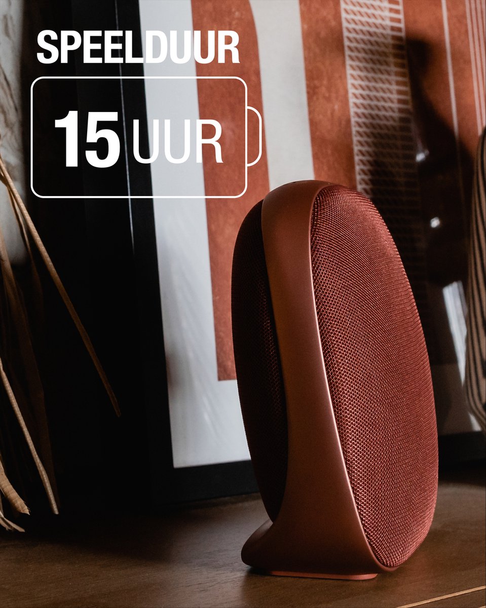 Fresh 'n Rebel Soul Bluetooth speaker Safari Red