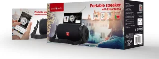 Gembird Draadloze Speaker Bluetooth FM Radio Zwart