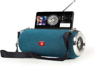 GEMBIRD SPK-BT-17-G Draagbare Bluetooth Speaker Groen