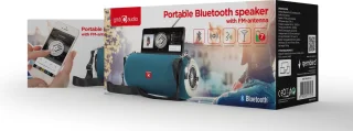 GEMBIRD SPK-BT-17-G Draagbare Bluetooth Speaker Groen