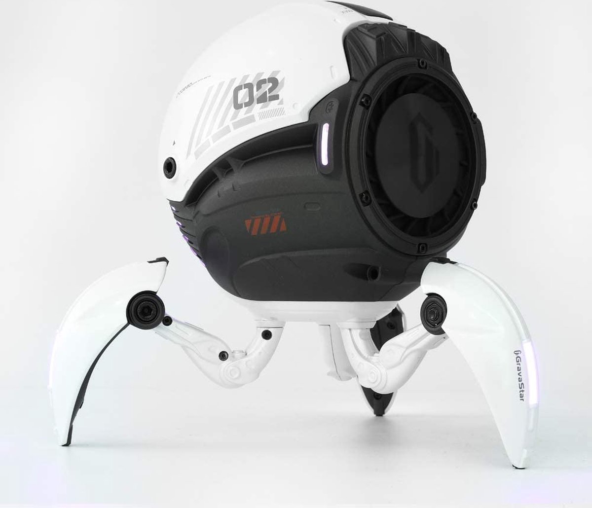 GravaStar Mars G1 Bluetooth Speaker Wit