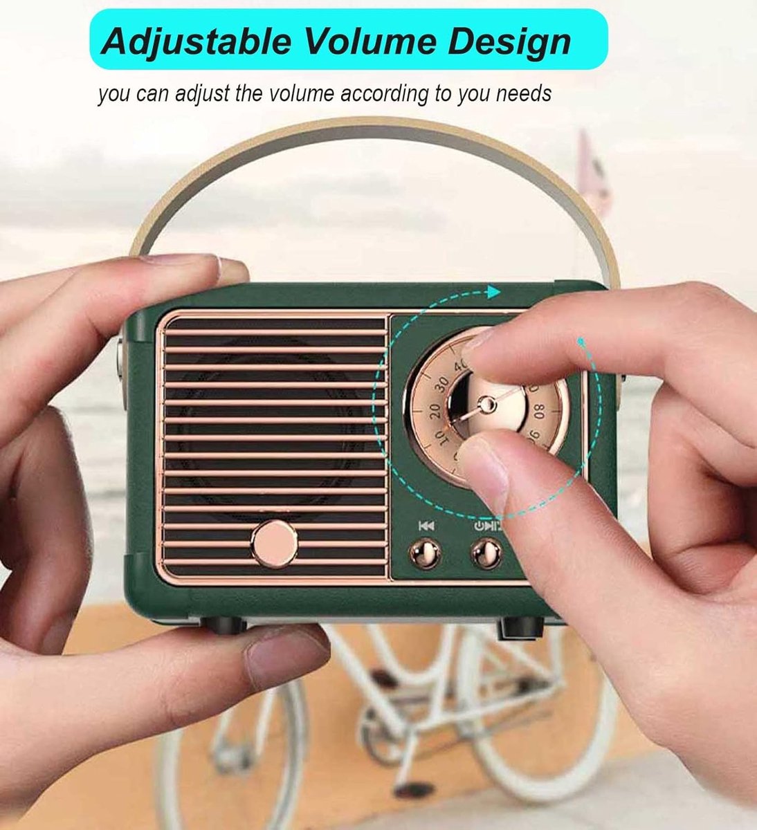 Groente Retro Bluetooth Speaker Draadloos