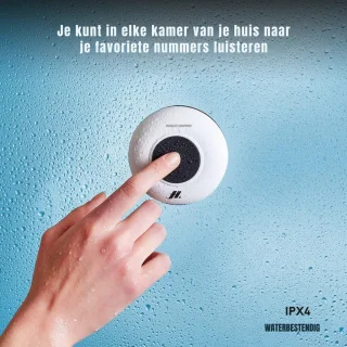 GTB Douche Radio Wit 4x4x3cm