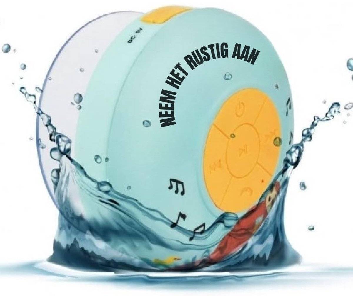 GTB® Douche Speaker Bluetooth Mintgroen