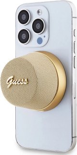 Guess Bluetooth Speaker Script Logo Goud