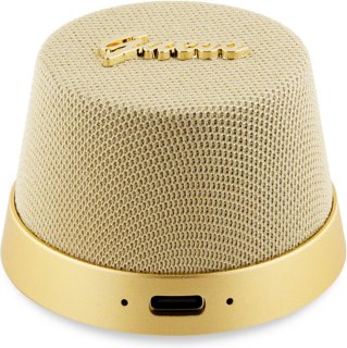 Guess Bluetooth Speaker Script Logo Goud