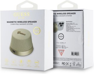 Guess Bluetooth Speaker Script Logo Goud