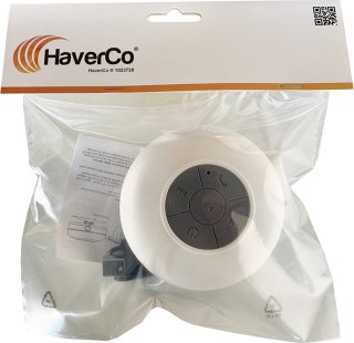 Wat vinden we goed aan de HaverCo MP3 Douche- en Badspeaker Wit