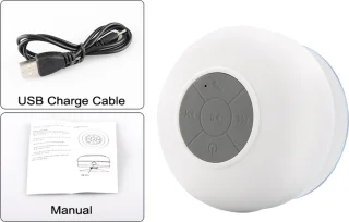HaverCo MP3 Douche- en Badspeaker Wit