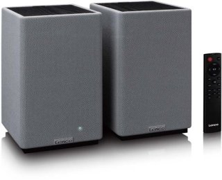 Lenco SPB-240BKGY: Draadloos stereo genot met oerdegelijke aansluitingen