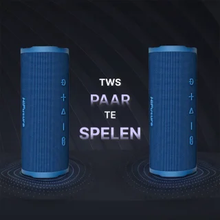 HiFuture Ripple Bluetooth Draagbare Luidspreker Zwart