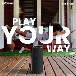 HiFuture Ripple Draagbare Bluetooth Luidspreker Rood
