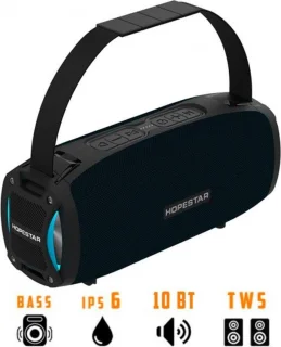 Hopestar H24 Pro 10W Draadloze Bluetooth Speaker Zwart