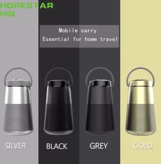 HOPESTAR H33 Draadloze Bluetooth-luidspreker Grijs