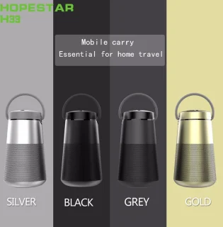 HOPESTAR H33 Draadloze Bluetooth Luidspreker Zwart