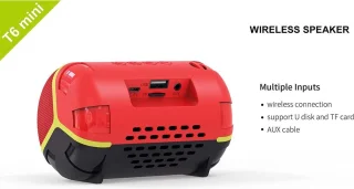 Hopestar T6 Mini Draadloze luidspreker - Blauw