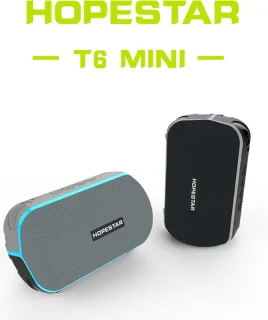 Hopestar T6 Mini Draadloze luidspreker - Blauw