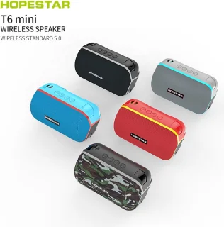 Hopestar T6 Mini Rood - Draagbare luidspreker