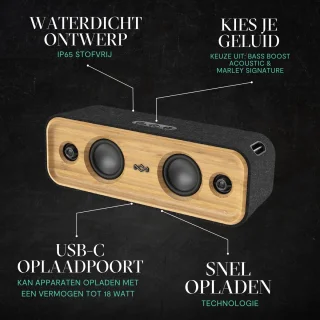 House of Marley Get Together 2 Bluetooth Speaker