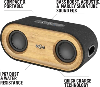 House of Marley Get Together 2 Mini Bluetooth Speaker