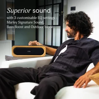 House of Marley Get Together 3 Bluetooth Speaker Zwart